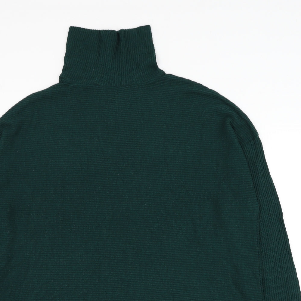 Primark Womens Green Roll Neck  Polyester  Jumper Size 12
