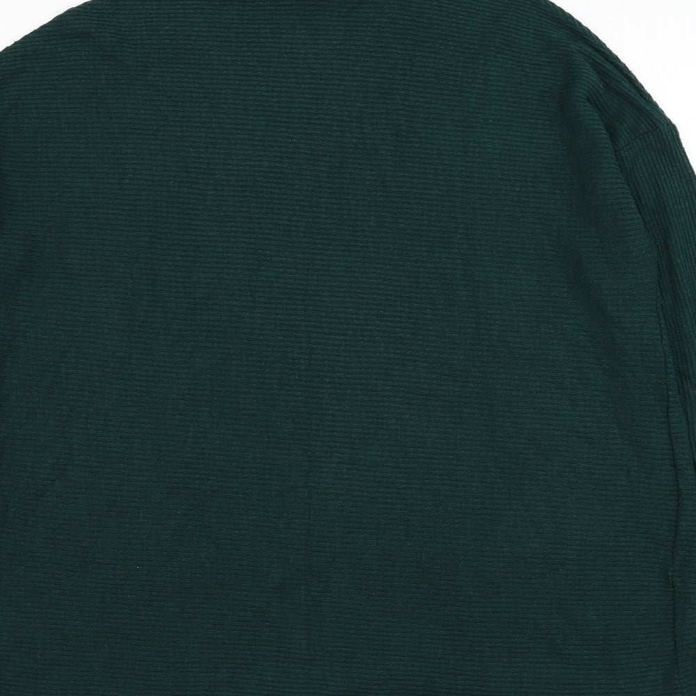 Primark Womens Green Roll Neck  Polyester  Jumper Size 12