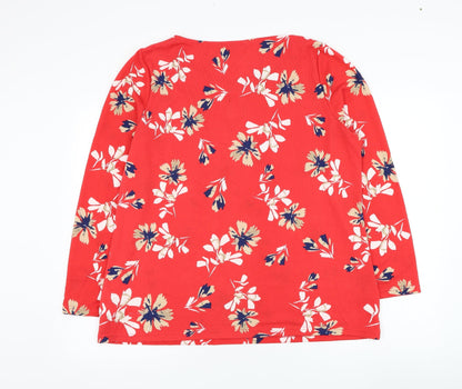 Womens UK Size 18 Love Leisure Red  Jumper