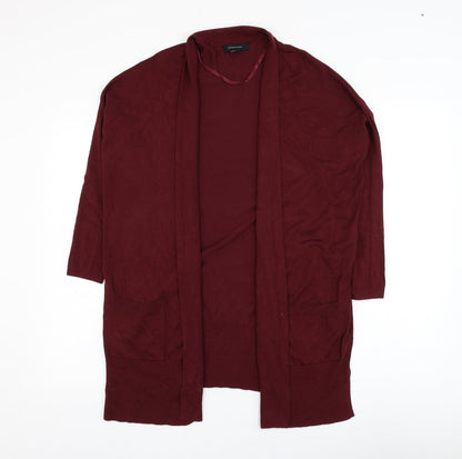 Womens UK Size 10 Atmosphere Red Cardigan Jumper
