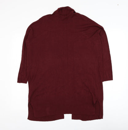 Womens UK Size 10 Atmosphere Red Cardigan Jumper