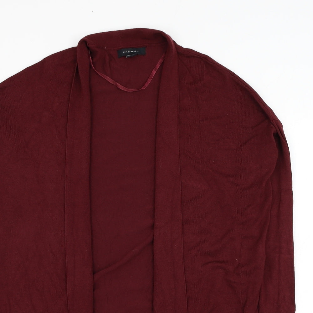 Womens UK Size 10 Atmosphere Red Cardigan Jumper