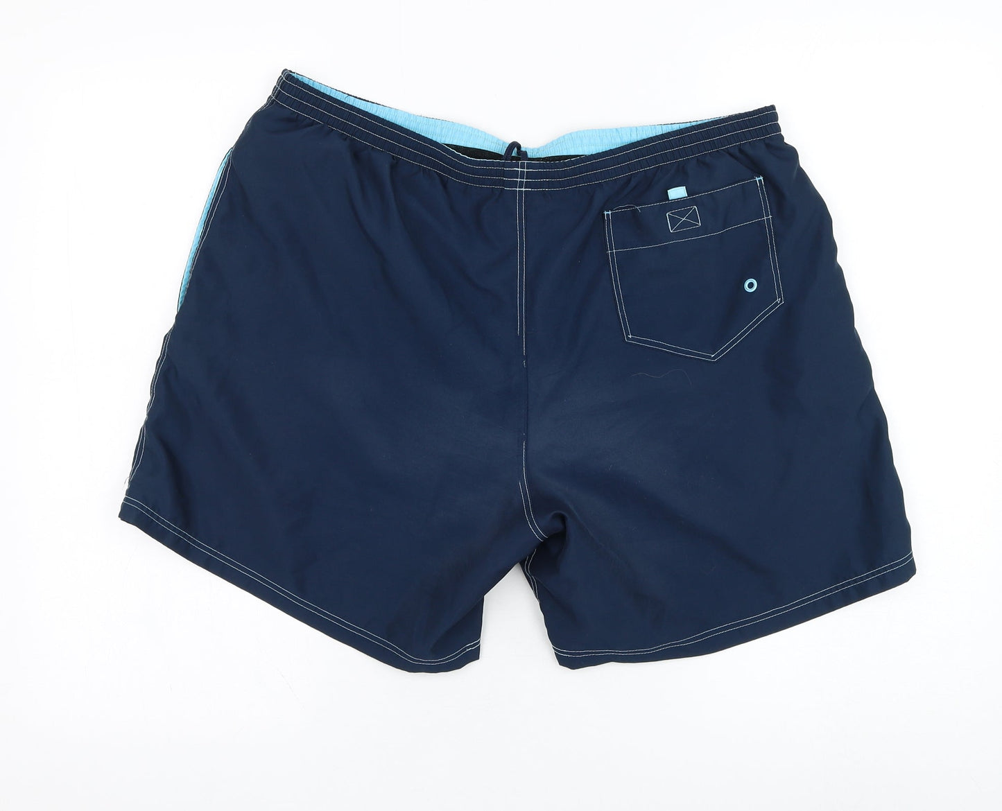 sloggi Mens Blue  Polyester Sweat Shorts Size 40  Regular