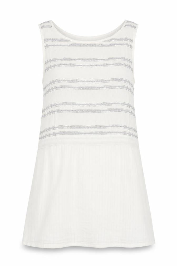 Womens UK Size S Mango White Basic Blouse