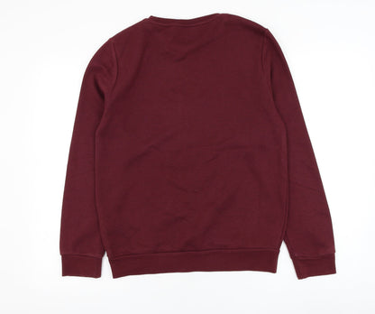 Primark Womens Purple  Polyester Pullover Sweatshirt Size 6  Pullover