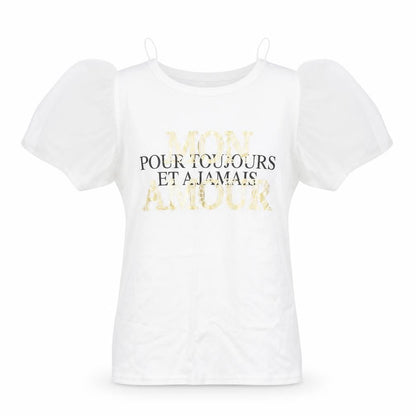 Womens UK Size 6 Quiz White Basic T-Shirt