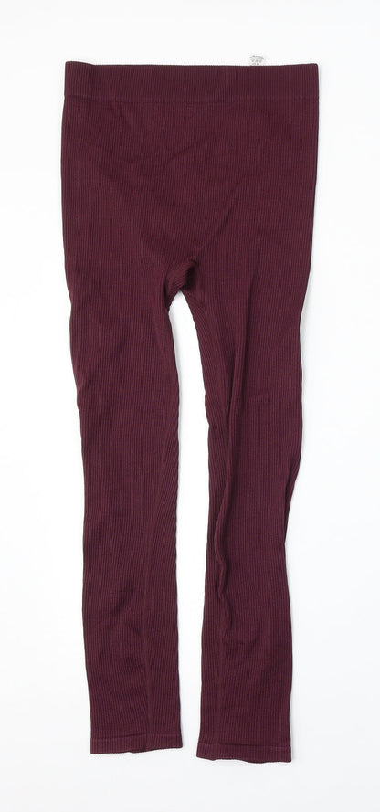 Womens UK Size M Dunnes Stores Regular Fit Jogger Purple Trousers
