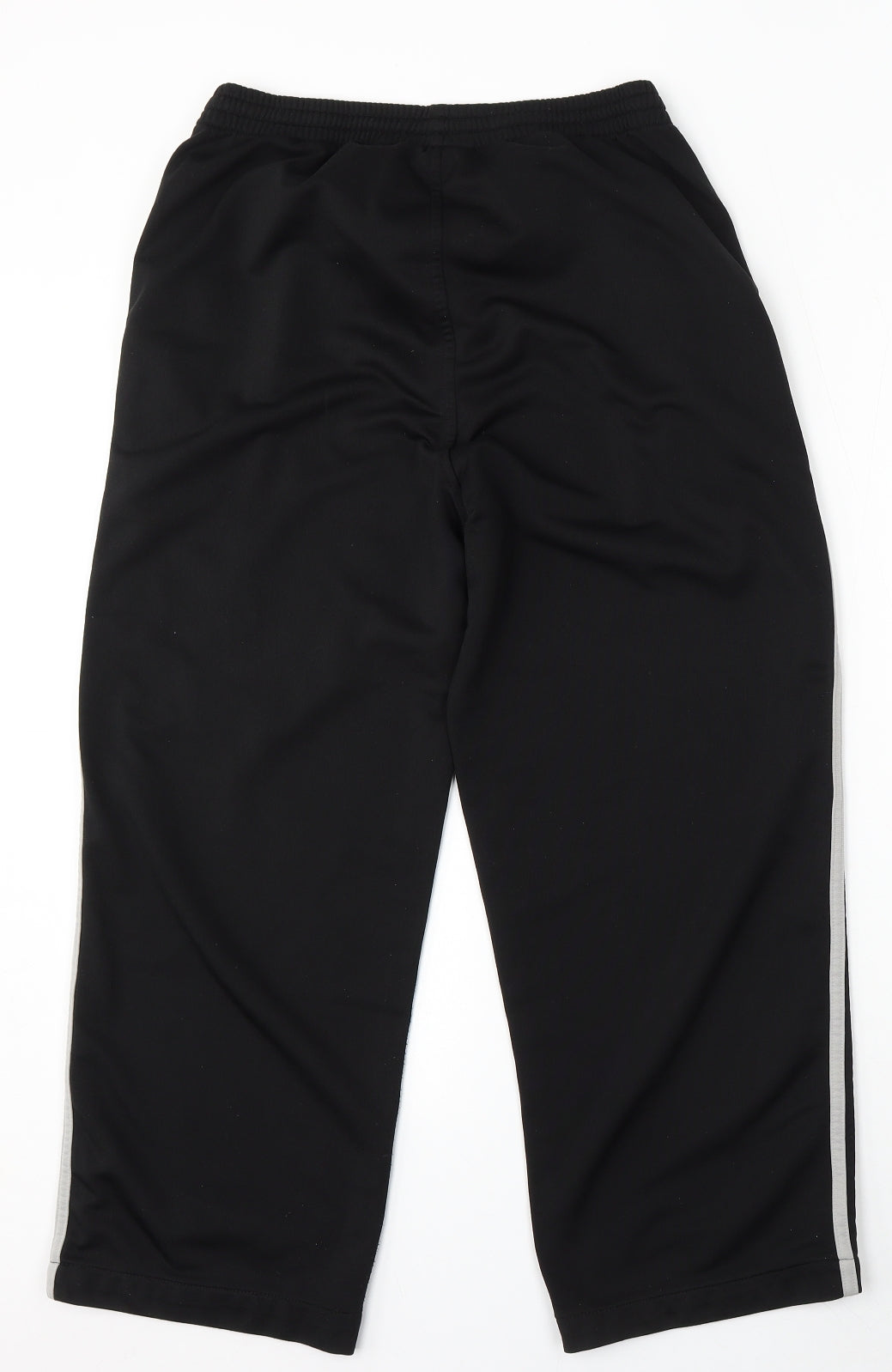 Zantos Mens Black  Polyester Jogger Trousers Size S L27 in Regular