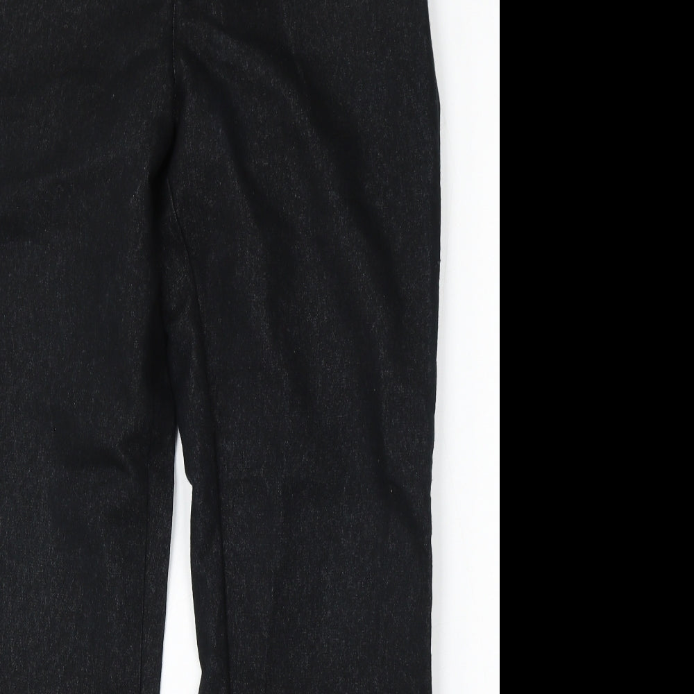 Cedar Wood State Womens Black  Cotton Straight Jeans Size 32 L31 in Regular Button