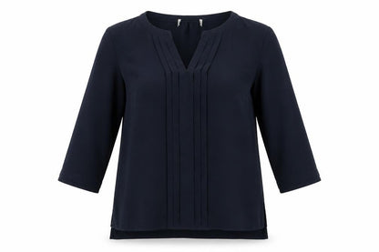 Preworn Womens Blue  Polyester Pullover Sweatshirt Size S