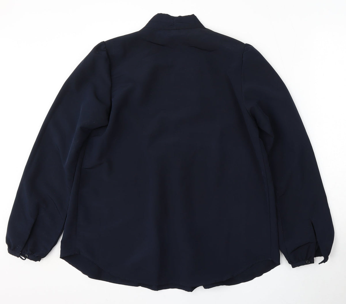 Preworn Womens Blue  Polyester Pullover Sweatshirt Size M
