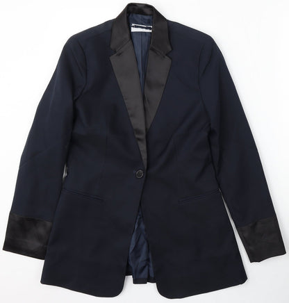 Womens UK Size 6 Preworn Regular Blue Suit