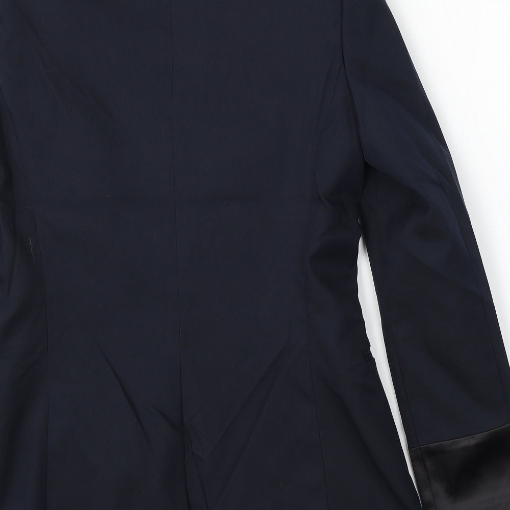 Womens UK Size 6 Preworn Regular Blue Suit