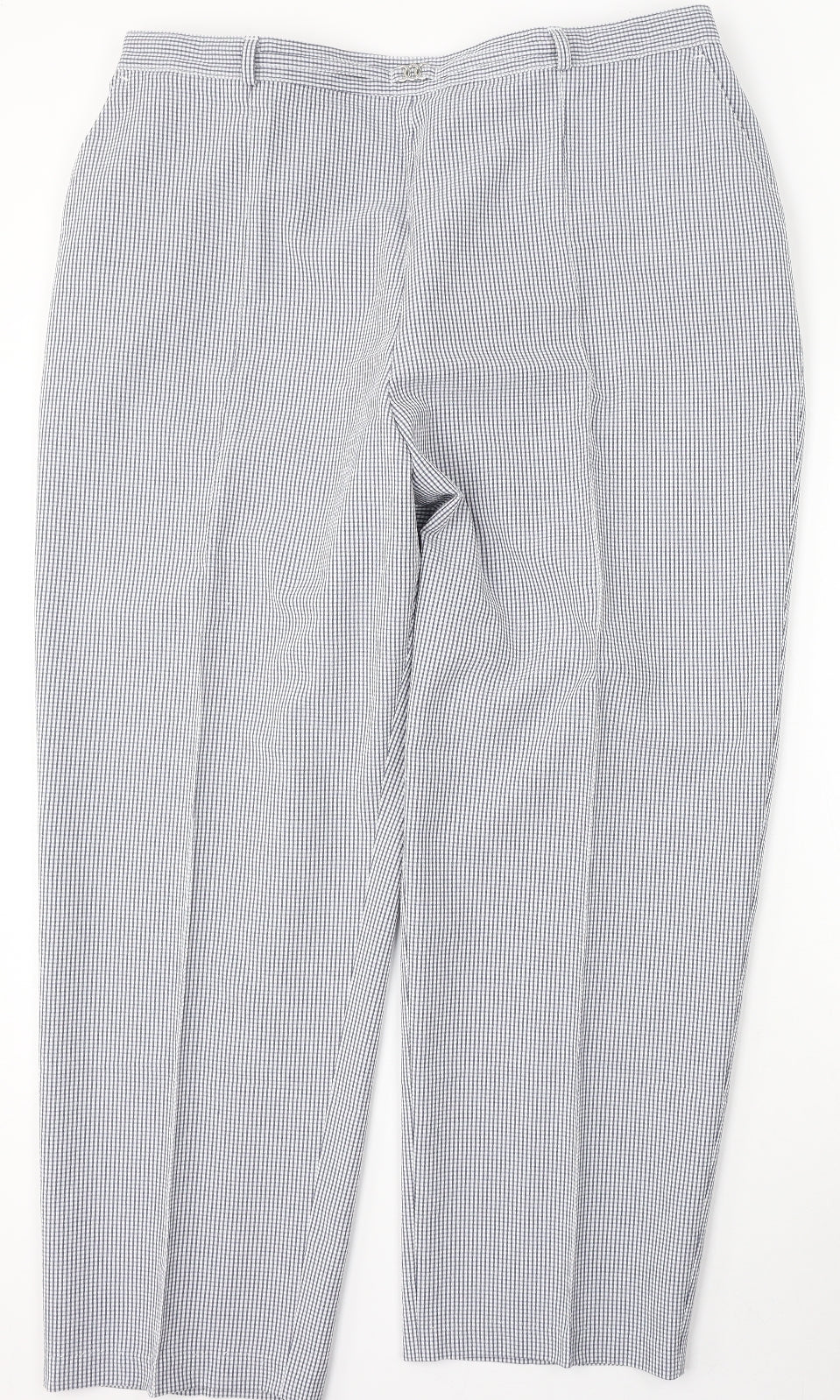 Womens UK Size 38 Preworn Regular Fit  Blue Trousers