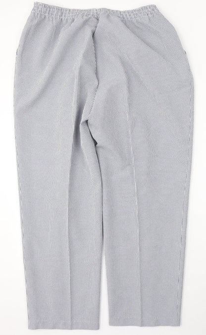 Womens UK Size 38 Preworn Regular Fit  Blue Trousers