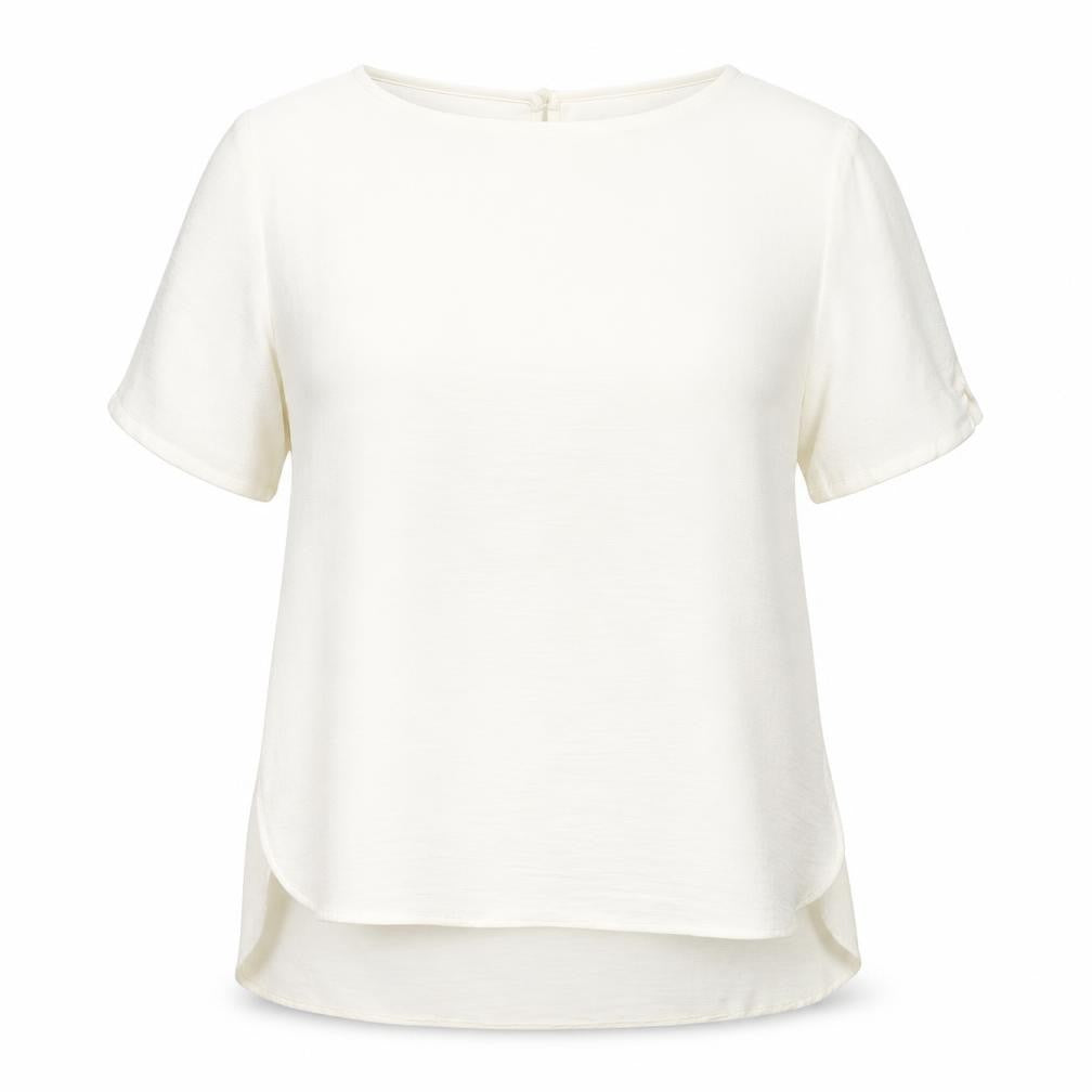 Womens UK Size 12 Primark White Basic Blouse