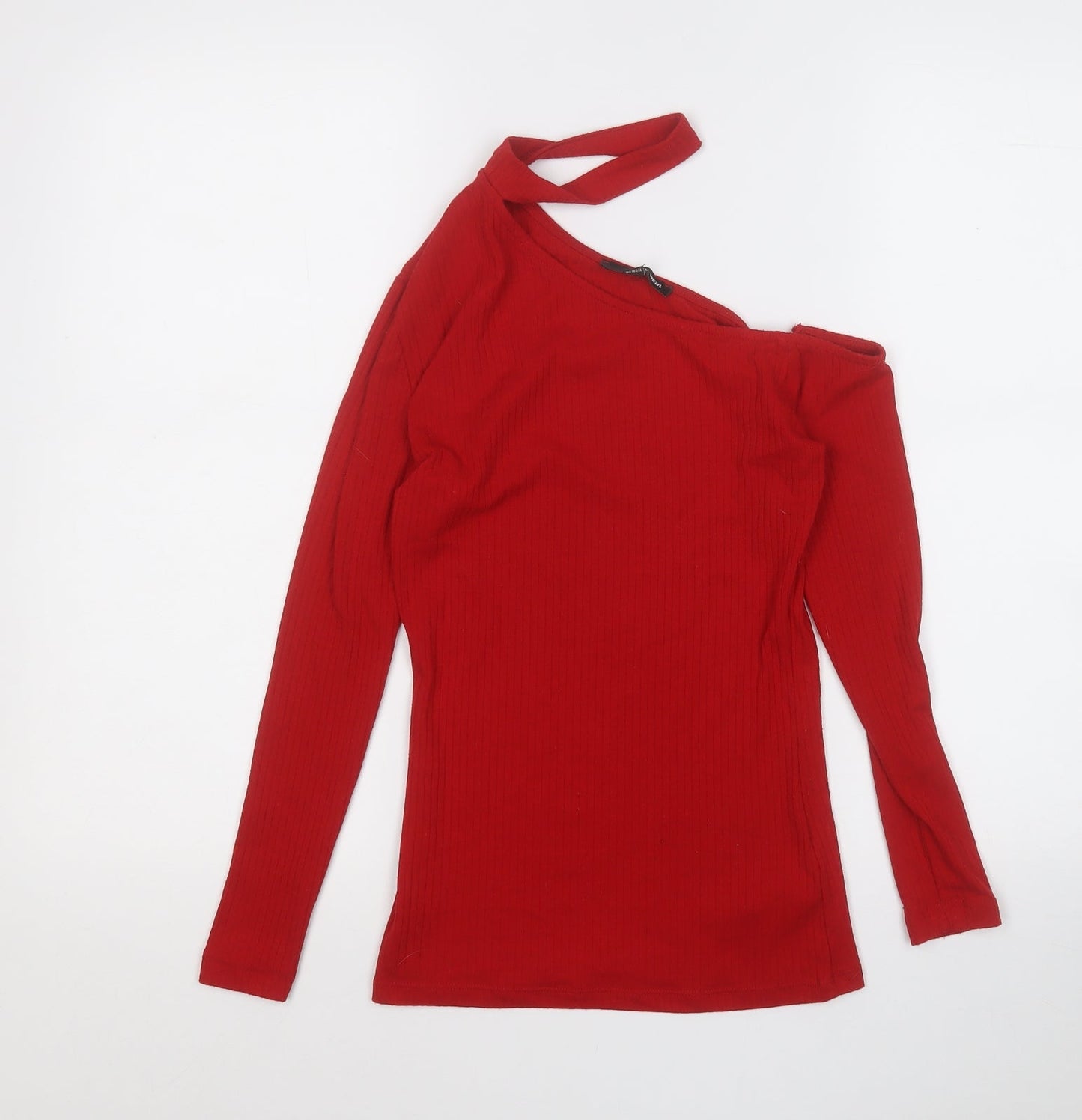 Womens UK Size S TALLY WEiJL Red Pullover Jumper