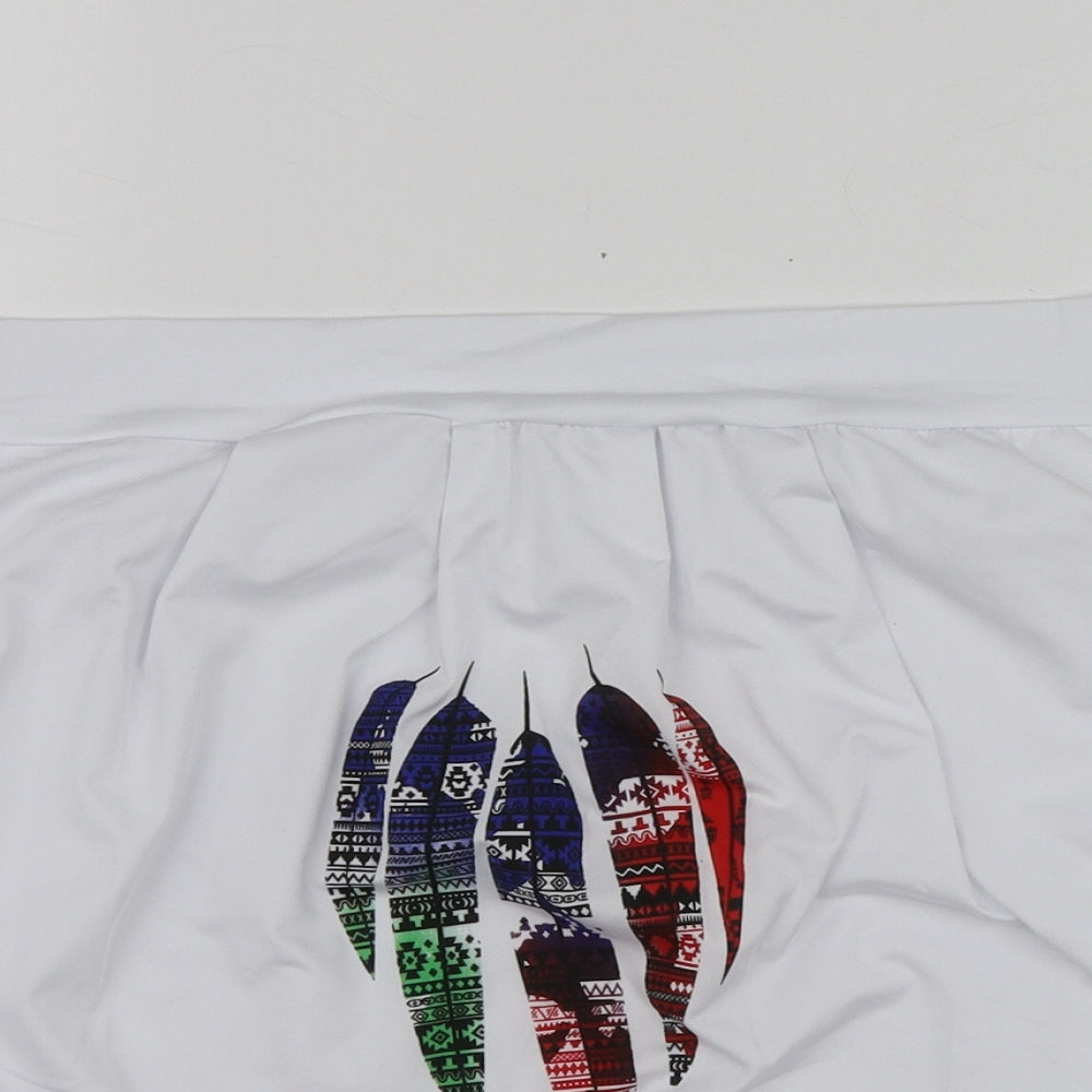 Womens UK Size 2XL Yoins White Basic T-Shirt