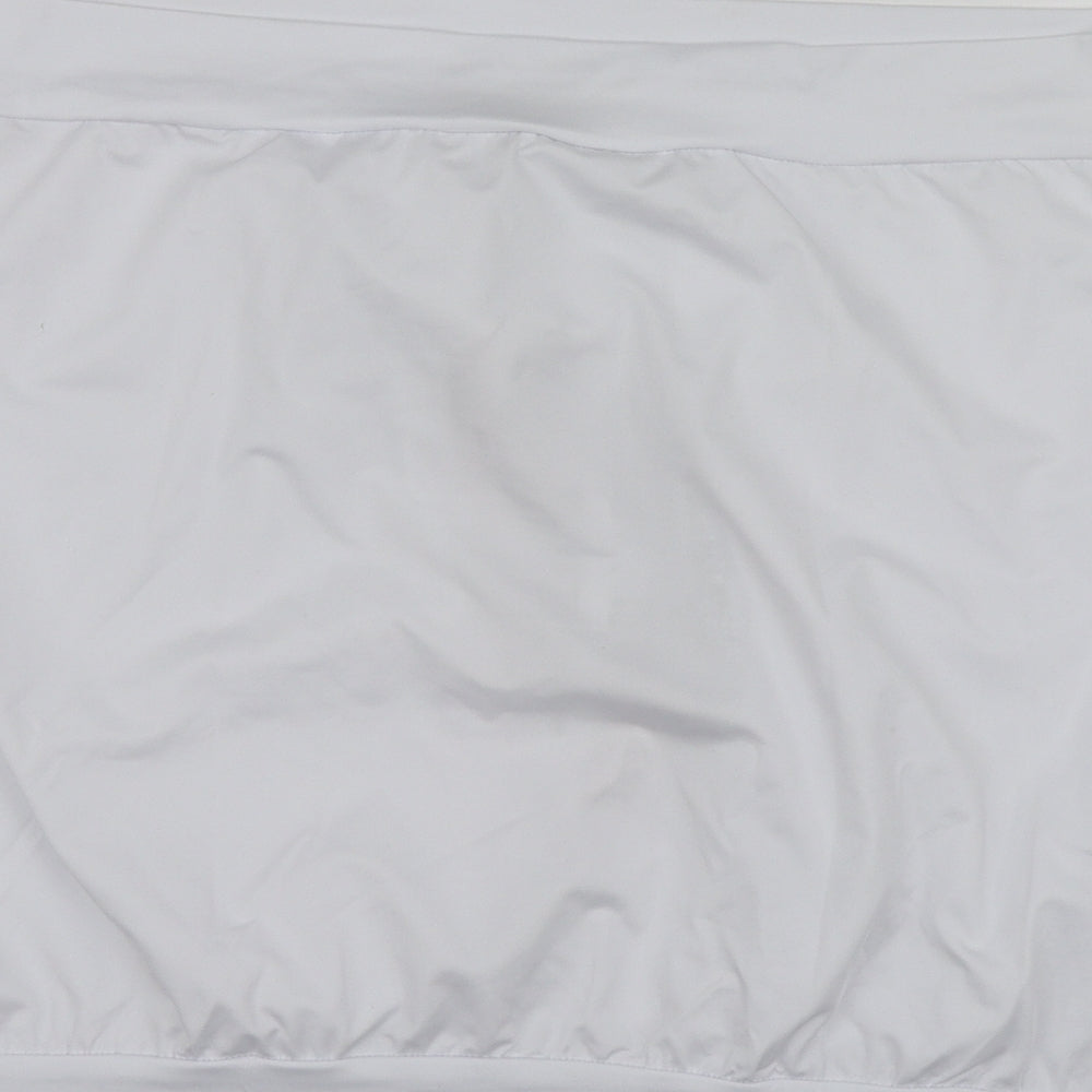 Womens UK Size 2XL Yoins White Basic T-Shirt