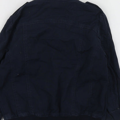 NEXT Boys Blue   Bomber Jacket Jacket Size 4-5 Years