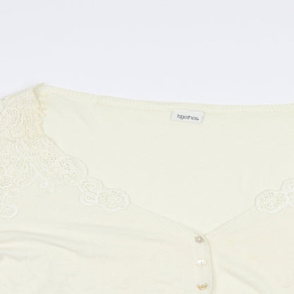 Womens UK Size 20 Together Ivory Cardigan Jumper