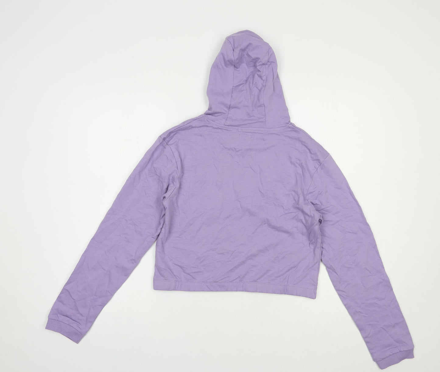 Studio Girls Purple  Cotton Pullover Hoodie Size 14-15 Years  Pullover - Limited