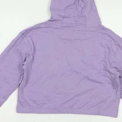 Studio Girls Purple  Cotton Pullover Hoodie Size 14-15 Years  Pullover - Limited