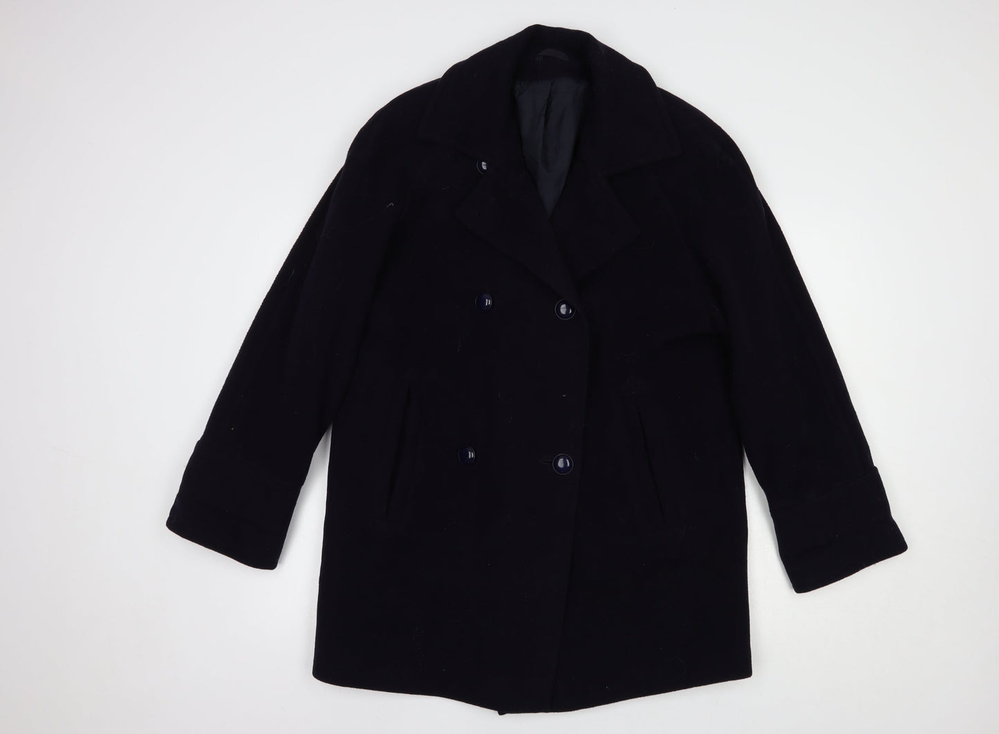 Womens UK Size 12 Canda Blue Pea Coat
