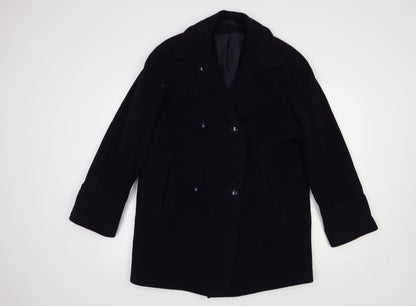 Womens UK Size 12 Canda Blue Pea Coat