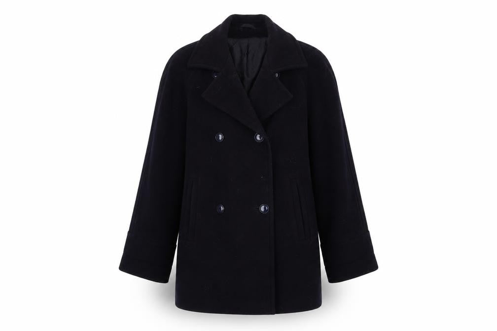 Womens UK Size 12 Canda Blue Pea Coat