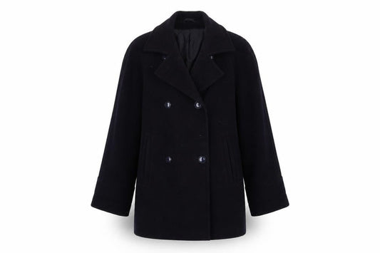 Womens UK Size 12 Canda Blue Pea Coat