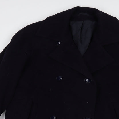 Womens UK Size 12 Canda Blue Pea Coat