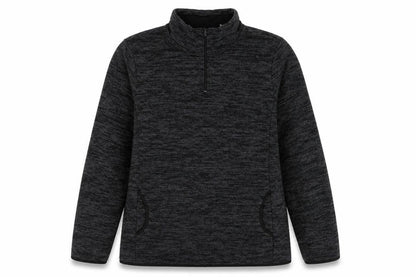 Preworn Womens Grey  Polyester Pullover Sweatshirt Size L  Zip