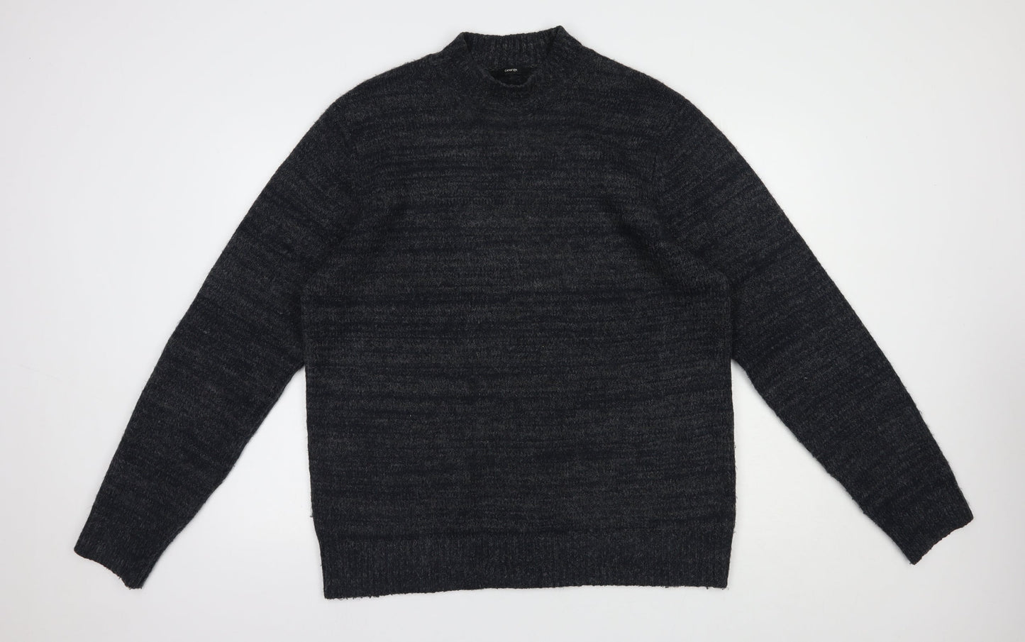 George Mens Blue Crew Neck  Acrylic Pullover Jumper Size XL