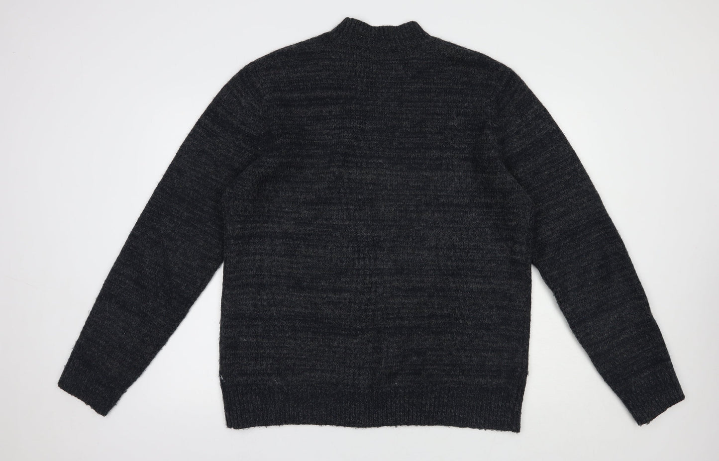 George Mens Blue Crew Neck  Acrylic Pullover Jumper Size XL