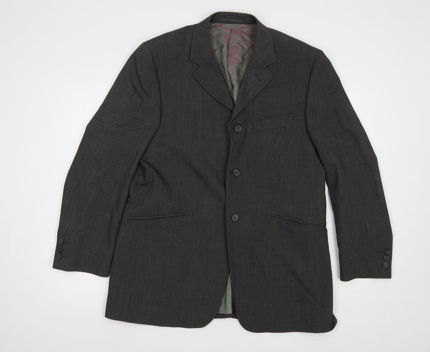 Mens UK Size 40 Jonathan Adams Regular Grey Suit Jacket