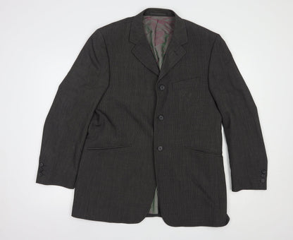 Mens UK Size 40 Jonathan Adams Regular Grey Suit Jacket