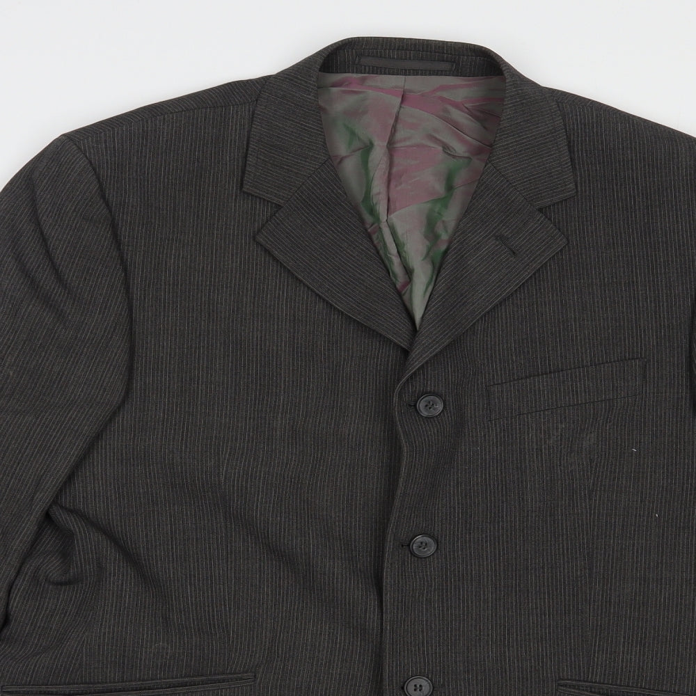 Mens UK Size 40 Jonathan Adams Regular Grey Suit Jacket