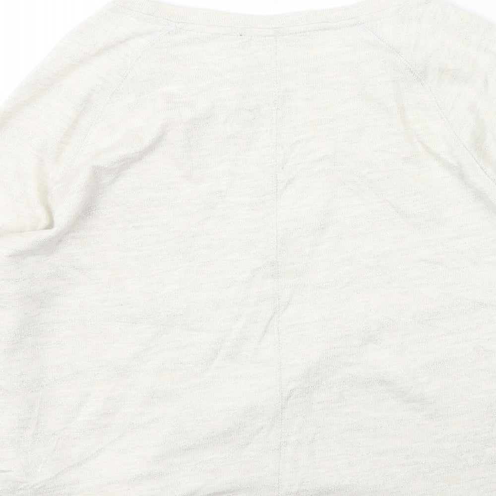Womens UK Size 12 Marks and Spencer Beige Pullover Jumper