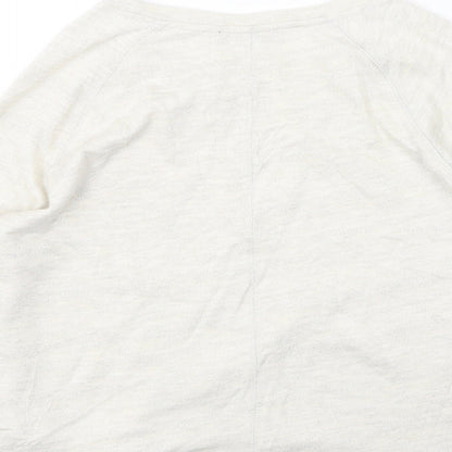 Womens UK Size 12 Marks and Spencer Beige Pullover Jumper
