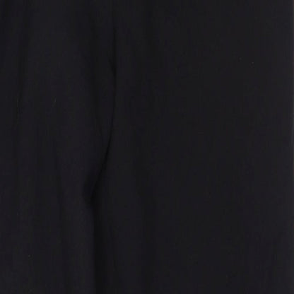 Womens UK Size 10 Papaya Regular Fit  Black Trousers