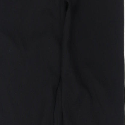 Womens UK Size 10 Papaya Regular Fit  Black Trousers