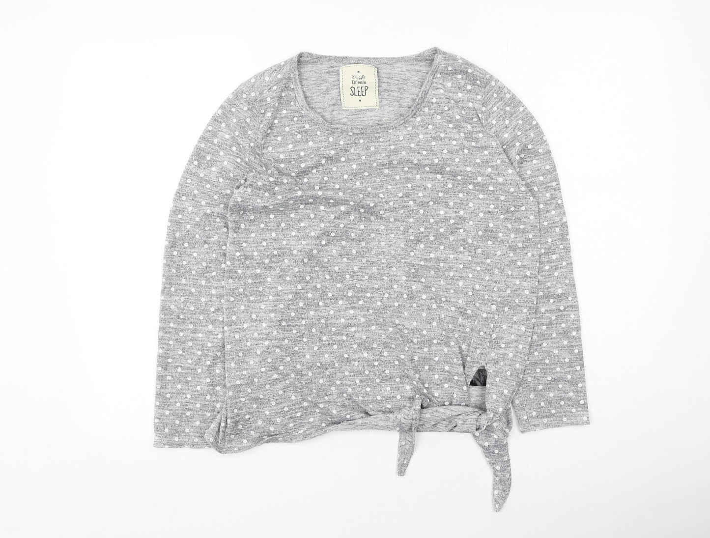 Womens UK Size M Preworn Grey Pullover Jumper