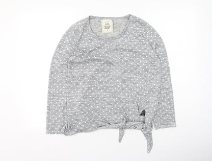 Womens UK Size M Preworn Grey Pullover Jumper