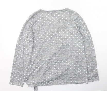 Womens UK Size M Preworn Grey Pullover Jumper