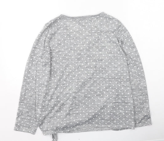 Womens UK Size M Preworn Grey Pullover Jumper