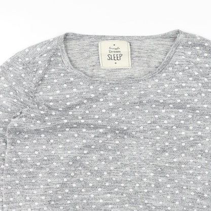Womens UK Size M Preworn Grey Pullover Jumper