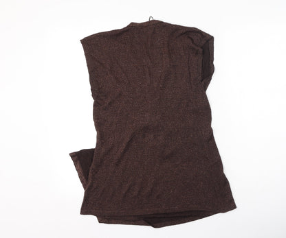 Womens UK Size 14 Marks and Spencer Gold Camisole Tank