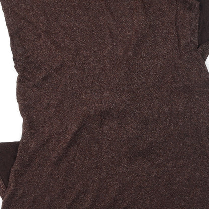 Womens UK Size 14 Marks and Spencer Gold Camisole Tank