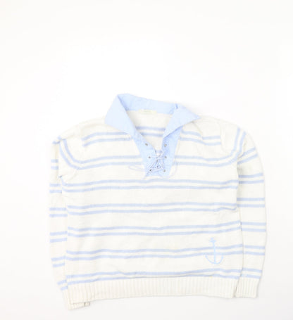 Womens UK Size 14 Marks and Spencer Multicoloured Pullover Jumper